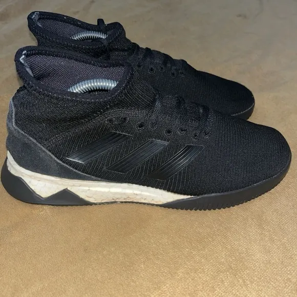 Adidas Predator Tango Boost 18.1 TR Black Knit Shoes Mens Size 9.5 Gym Shoe Run