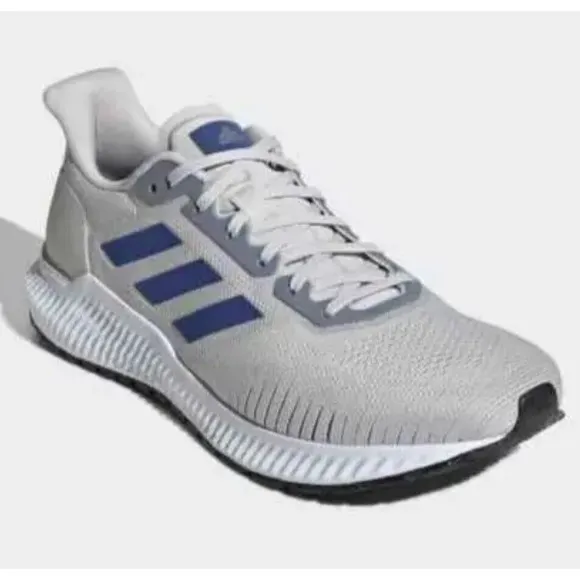Adidas Running Gym Solar Ride Shoes EF1424 Gray Blue Mens 12.5 NEW Fast Shipping