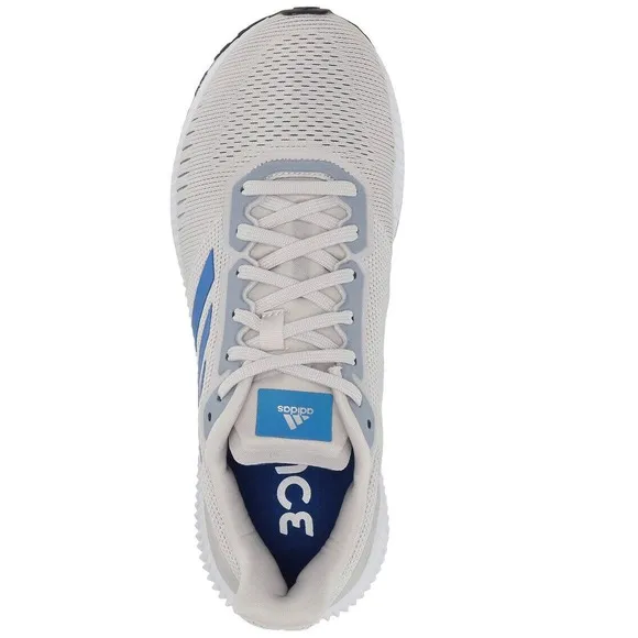 Adidas Running Gym Solar Ride Shoes EF1424 Gray Blue Mens 12.5 NEW Fast Shipping