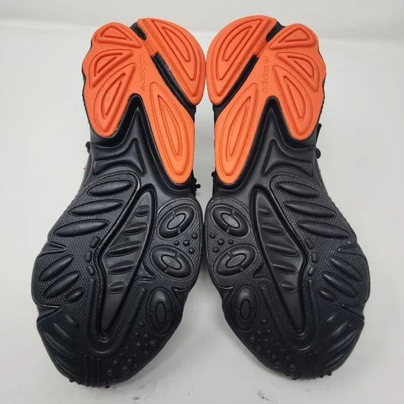 Adidas Running Shoes Mens 6.5 Black Ozweego Zip Chinese New Year Gym Sneakers