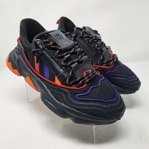 Adidas Running Shoes Mens 6.5 Black Ozweego Zip Chinese New Year Gym Sneakers