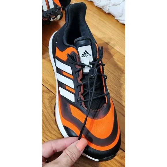 Adidas Running Shoes Mens 6.5 Ultraboost 22 C.ARDY Orange Gym Workout GX6689 NEW