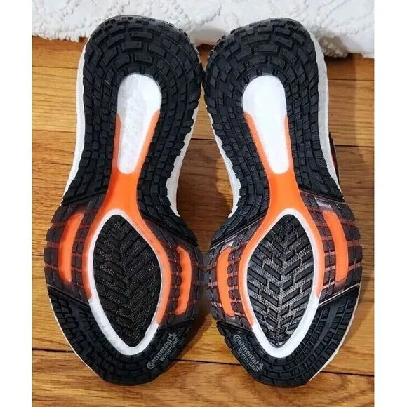 Adidas Running Shoes Mens 6.5 Ultraboost 22 C.ARDY Orange Gym Workout GX6689 NEW