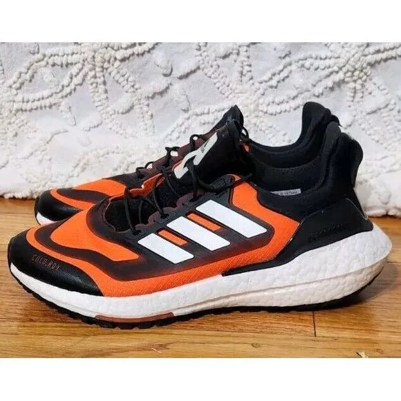 Adidas Running Shoes Mens 6.5 Ultraboost 22 C.ARDY Orange Gym Workout GX6689 NEW