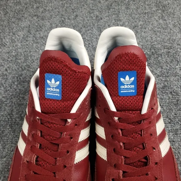 Adidas Samba ADV Shoes Mens 9 Classic Soccer Sneakers Casual Red White Stripes