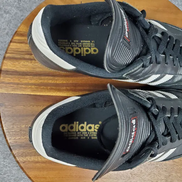 Adidas Samba Shoes Men's 13 Black Gum Leather Soccer Athletic Sneakers