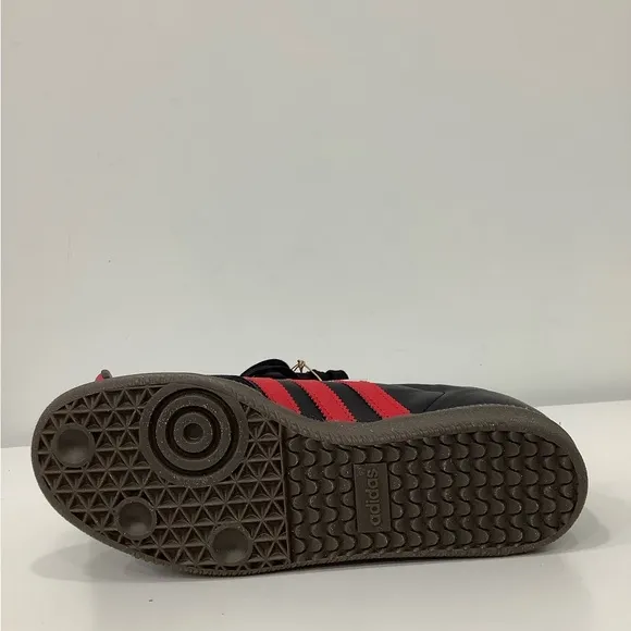 Adidas Samba Team Manchester United Soccer MLS Shoes Black Red HQ7030 Men Size 8
