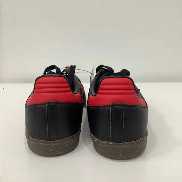 Adidas Samba Team Manchester United Soccer MLS Shoes Black Red HQ7030 Men Size 8