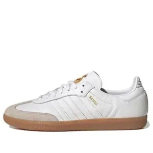 Adidas Samba x Team Real Madrid Soccer Men Size 13 Shoes White Gum HQ7032