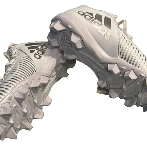 Adidas Shoes Freak MD 20 White Silver Football Cleats Size Men's 9 NWT