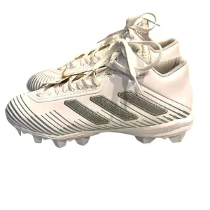 Adidas Shoes Freak MD 20 White Silver Football Cleats Size Men's 9 NWT