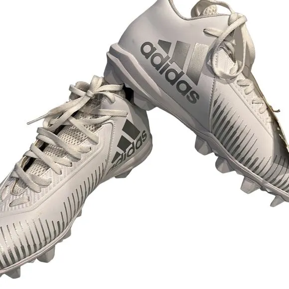 Adidas Shoes Freak MD 20 White Silver Football Cleats Size Men's 9 NWT