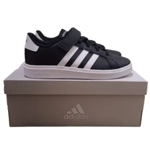 Adidas Shoes, Grand Court 2.0 EL K, GW6513,Unisex Color Black,Kids Size US 3