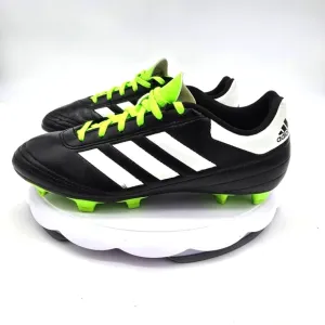 Adidas Shoes Men 7.5 Goletto VI FG J Soccer Black Green BB4841 Cleats
