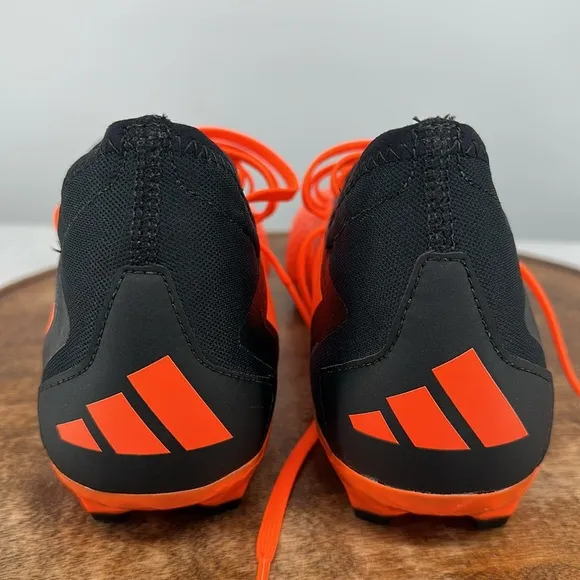 Adidas Shoes Mens 10.5 Predator Accuracy 3 Neon Orange Lace Up Soccer Cleats