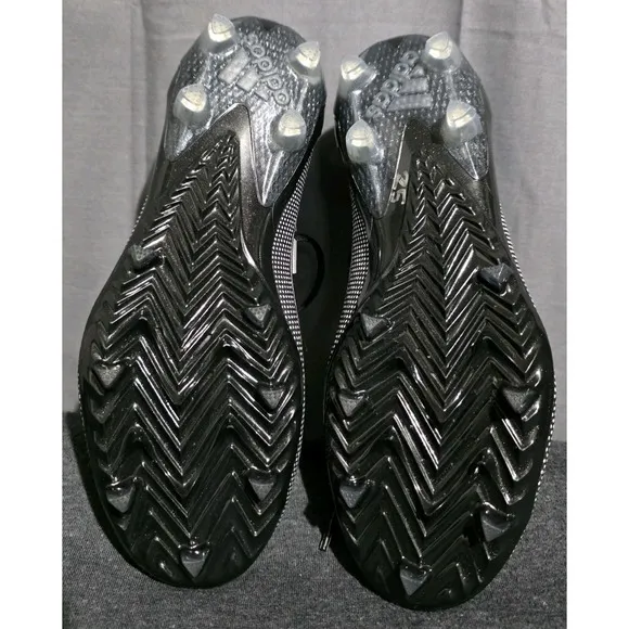 Adidas Shoes Mens US 9 Adizero Electric.1 IF2426 Black/White Football Cleats NEW