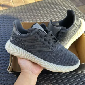 Adidas Sobakov J Kid's Athletic Shoes Carbon Core Black CG6770 Size 5.5