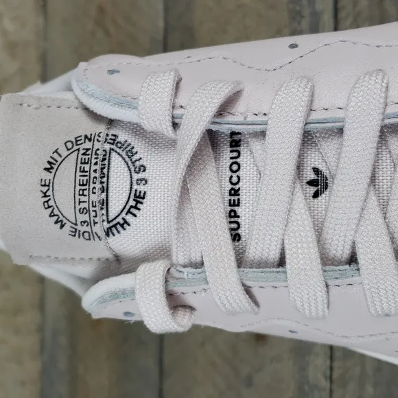 adidas Supercourt Originals Women's Leather Sneakers Orchid Tint