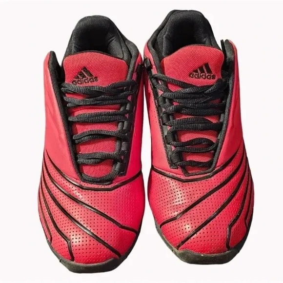 Adidas T-mac 2 Restomod Rockets Basketball Shoes GY2135 Red Black Men's Size 8.5