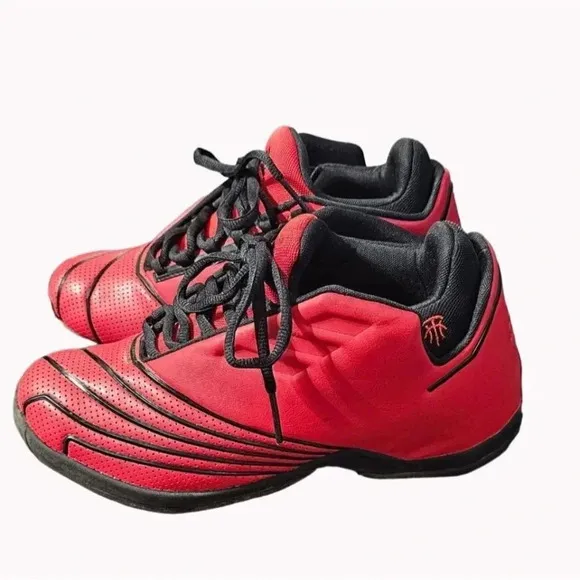 Adidas T-mac 2 Restomod Rockets Basketball Shoes GY2135 Red Black Men's Size 8.5