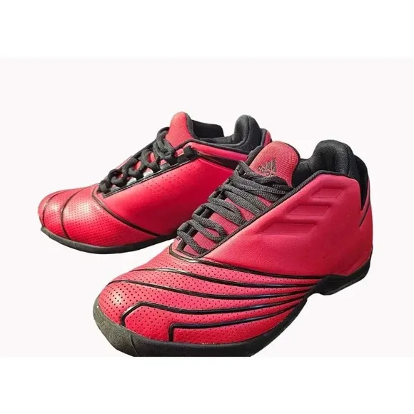 Adidas T-mac 2 Restomod Rockets Basketball Shoes GY2135 Red Black Men's Size 8.5