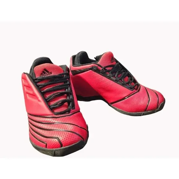 Adidas T-mac 2 Restomod Rockets Basketball Shoes GY2135 Red Black Men's Size 8.5