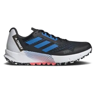 ADIDAS Terrex Agravic Flow 2 Black Blue Rush Turbo size 11 💙