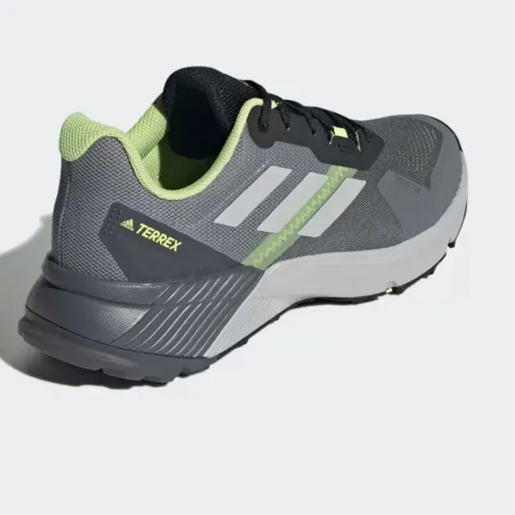 ADIDAS TERREX SOULSTRIDE TRAILRUNNING SHOES Gray Four / Gray Two / Pulse Lime