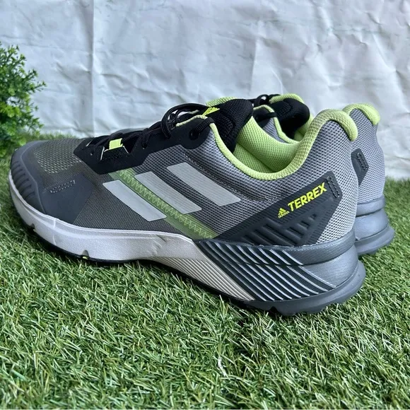 ADIDAS TERREX SOULSTRIDE TRAILRUNNING SHOES Gray Four / Gray Two / Pulse Lime
