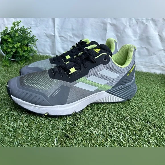 ADIDAS TERREX SOULSTRIDE TRAILRUNNING SHOES Gray Four / Gray Two / Pulse Lime