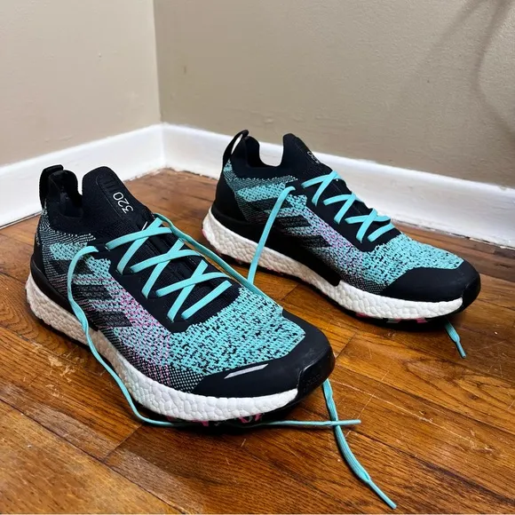 Adidas Terrex Two Ultra Trail Running Shoes - Turquoise, Trail Running size 10