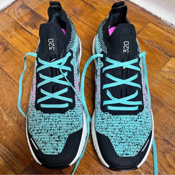 Adidas Terrex Two Ultra Trail Running Shoes - Turquoise, Trail Running size 10