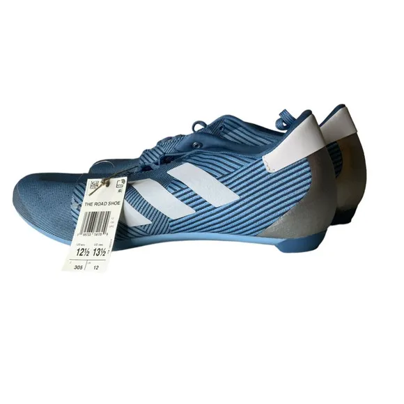 Adidas The Road Cycling Shoes Altered Blue Size US Men 12.5 US Women 13.5 NEW