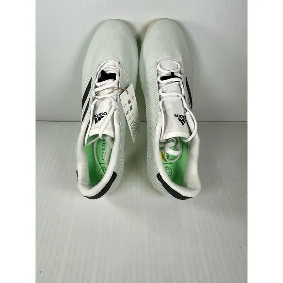 ADIDAS The Road Solar Cycling Shoes White Green GX1661 (Men 9 Women US 10) NEW