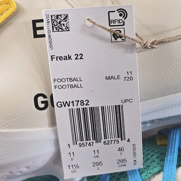 Adidas The Simpsons x Freak 22 Krusty the Clown GW1782 Football - Men's Sz 11.5