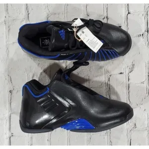 Adidas TMAC 3 Restomod Athletic Basketball Shoes Black Blue GY0258 MENS SIZE 7.5