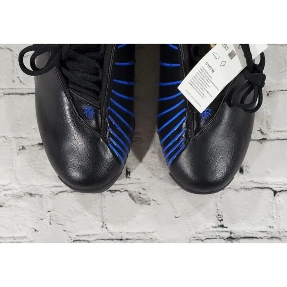 Adidas TMAC 3 Restomod Athletic Basketball Shoes Black Blue GY0258 MENS SIZE 7.5