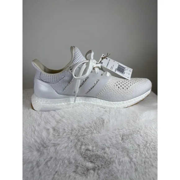 Adidas Ultra Boost 1.0 Women's Running Shoes Size 8.5 White Silver ID9689
