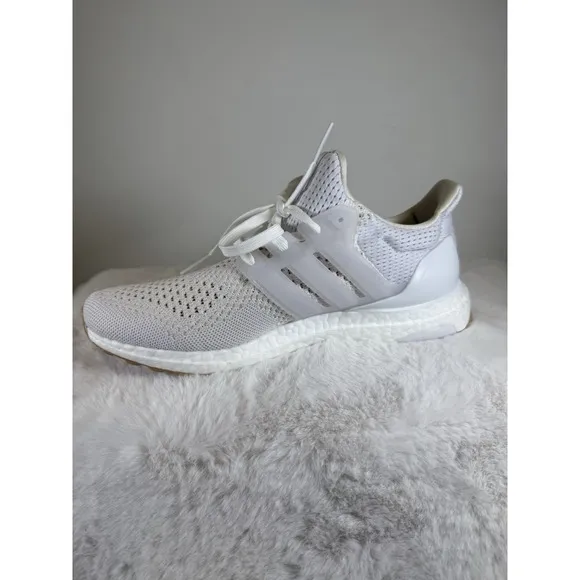 Adidas Ultra Boost 1.0 Women's Running Shoes Size 8.5 White Silver ID9689