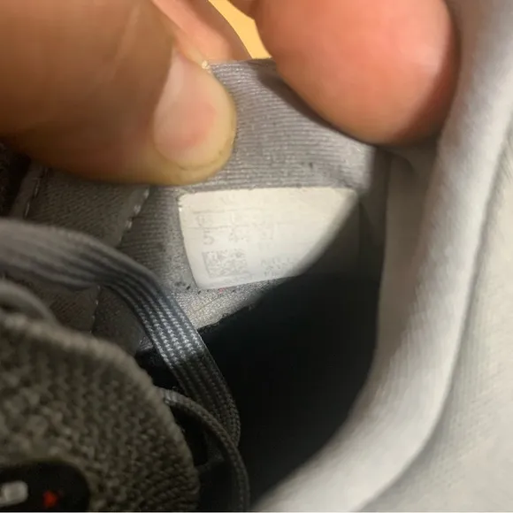 Adidas Ultra Boost 20 J Shoes Dove Grey Boost Blue Violet EG4810‎ NASA Size 5