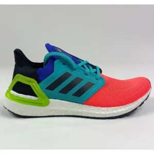 Adidas UltraBoost 20 What The Solar Red Mens 8.5 Multicolor Running Shoes GV7164
