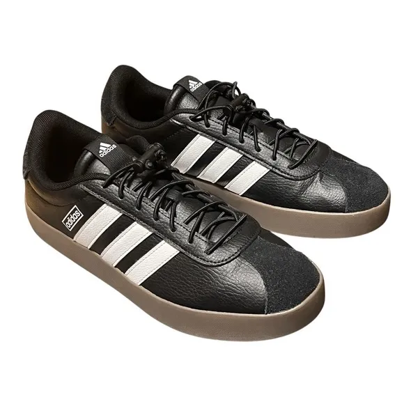 Adidas VL Court 3.0 - Men's Sneakers Black ID6286 Sport Leisure Shoes NEW Men 9
