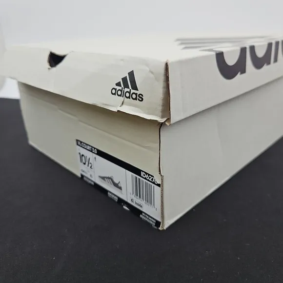 Adidas VL Court 3.0 Skateboarding Shoes Sneakers ID6276 Grey/White Men's Sz 10.5