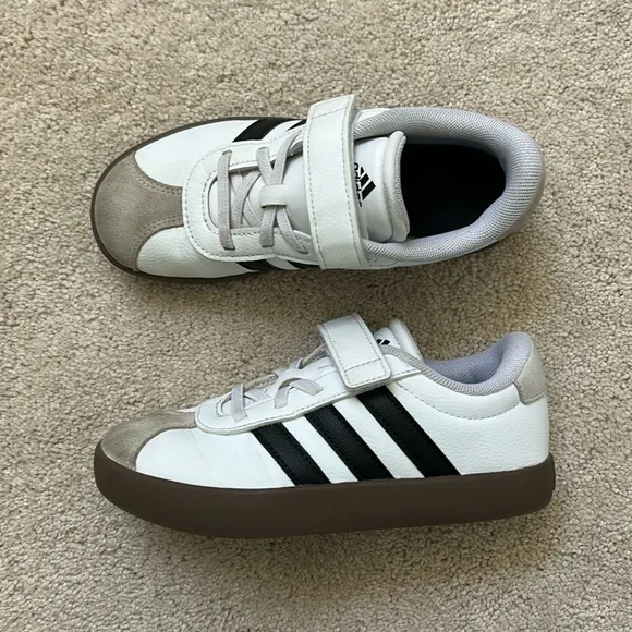 Adidas | VL COURT 3.0 VELCRO KIDS SHOES | 2