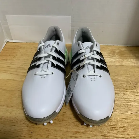 adidas Women’s TOUR360 24 Boost Golf Shoes IF0259 New white black green Size 7‎