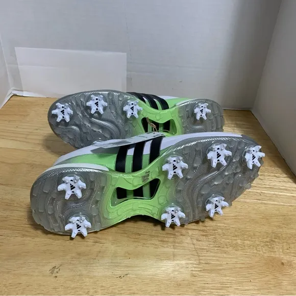 adidas Women’s TOUR360 24 Boost Golf Shoes IF0259 New white black green Size 7‎