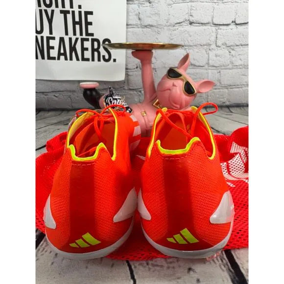 Adidas X Crazyfast   FG Soccer Cleats Mens 13 Orange White Football Shoes NEW