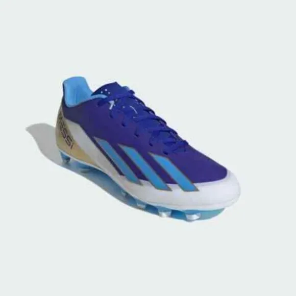Adidas X Crazyfast Messi Club Mens Soccer Shoes Cleats Blue ID0724 NEW Size 11