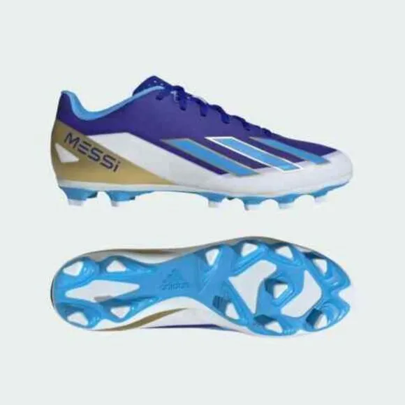 Adidas X Crazyfast Messi Club Mens Soccer Shoes Cleats Blue ID0724 NEW Size 11