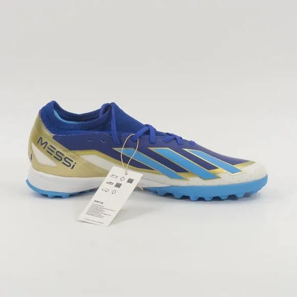 Adidas x Crazyfast Messi League TF Spark Genius ID0718 Soccer Cleats Multi-Size